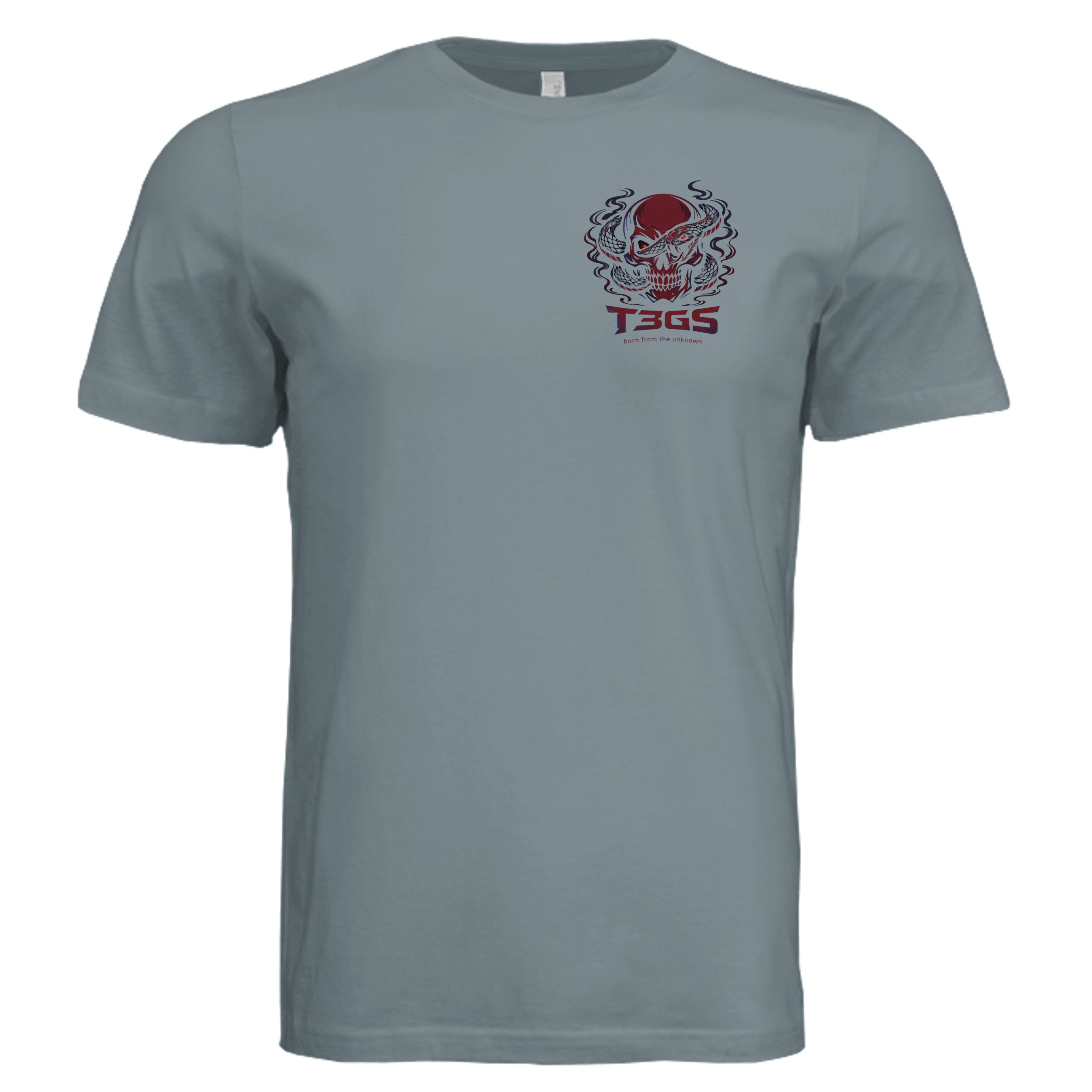 Blue Storm Triblend - 3413C - FRONT