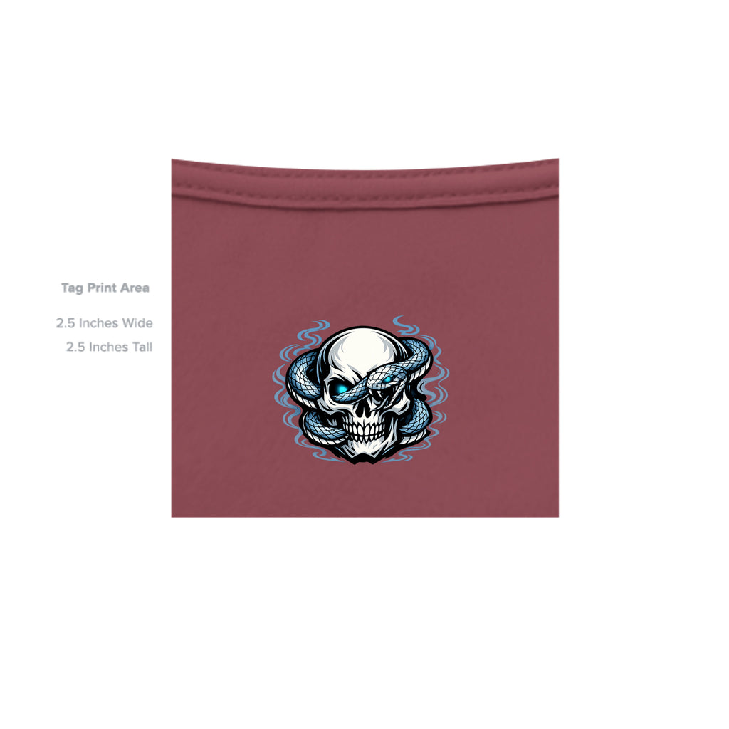 Solid Maroon Triblend - 3413C - INSIDE_TAG_LINE