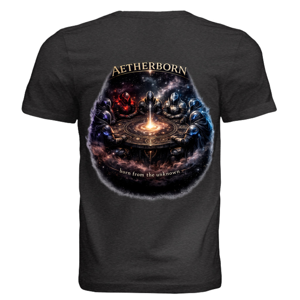 BLK HTHR TRIBLND - 3413C - BACK