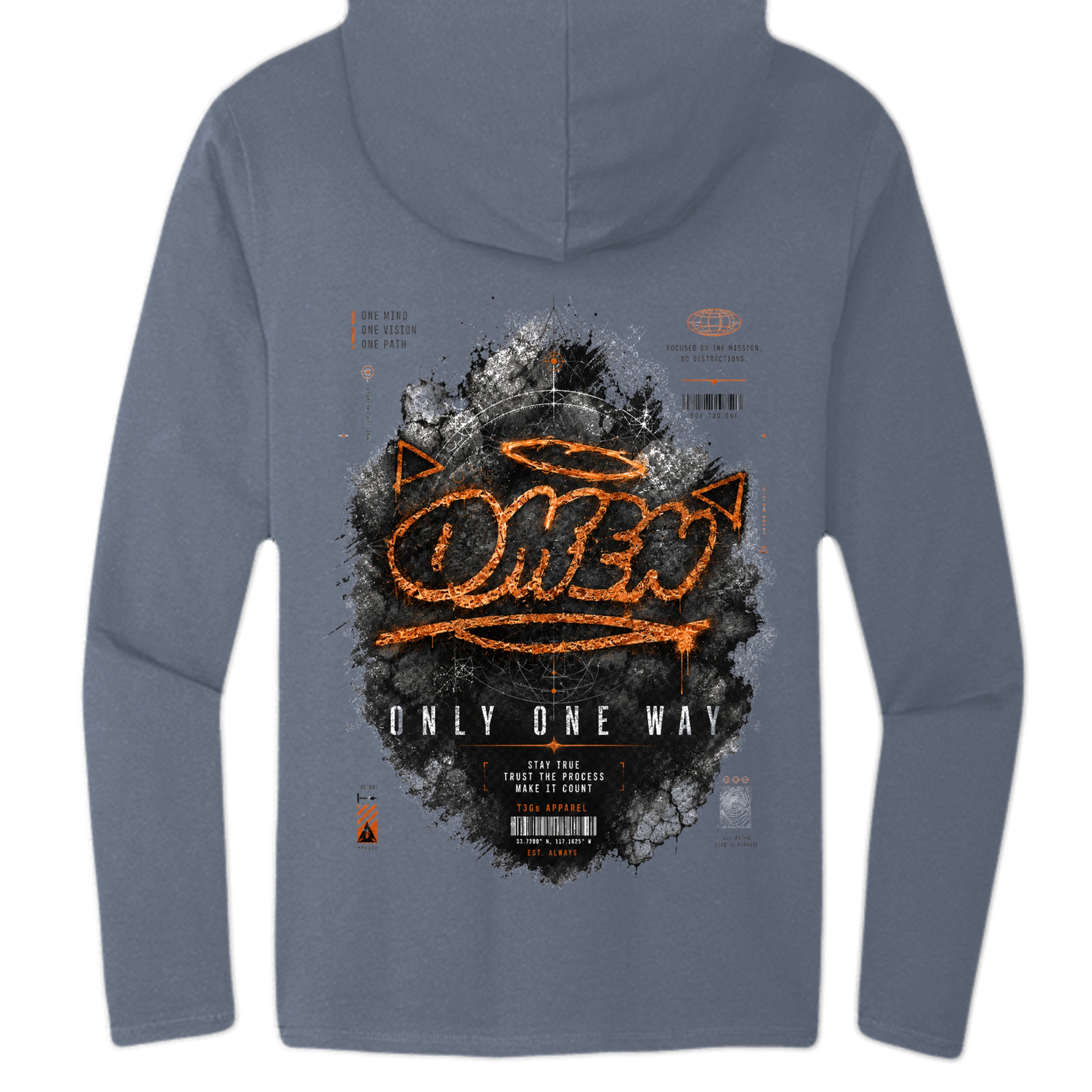 Washed Indigo - DT571 - BACK