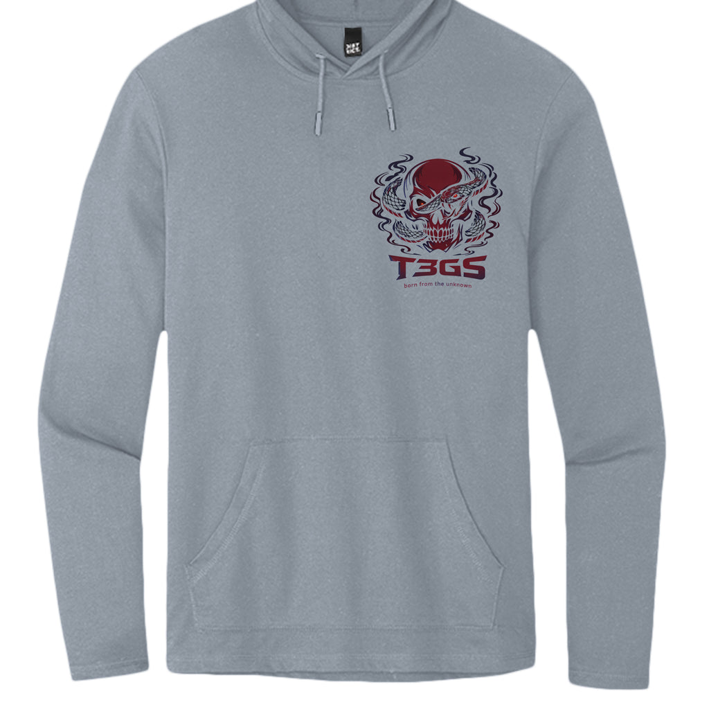 Flint Blue Heather - DT571 - FRONT