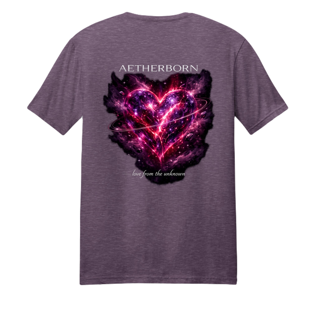 Heathered Eggplant - DM108 - BACK