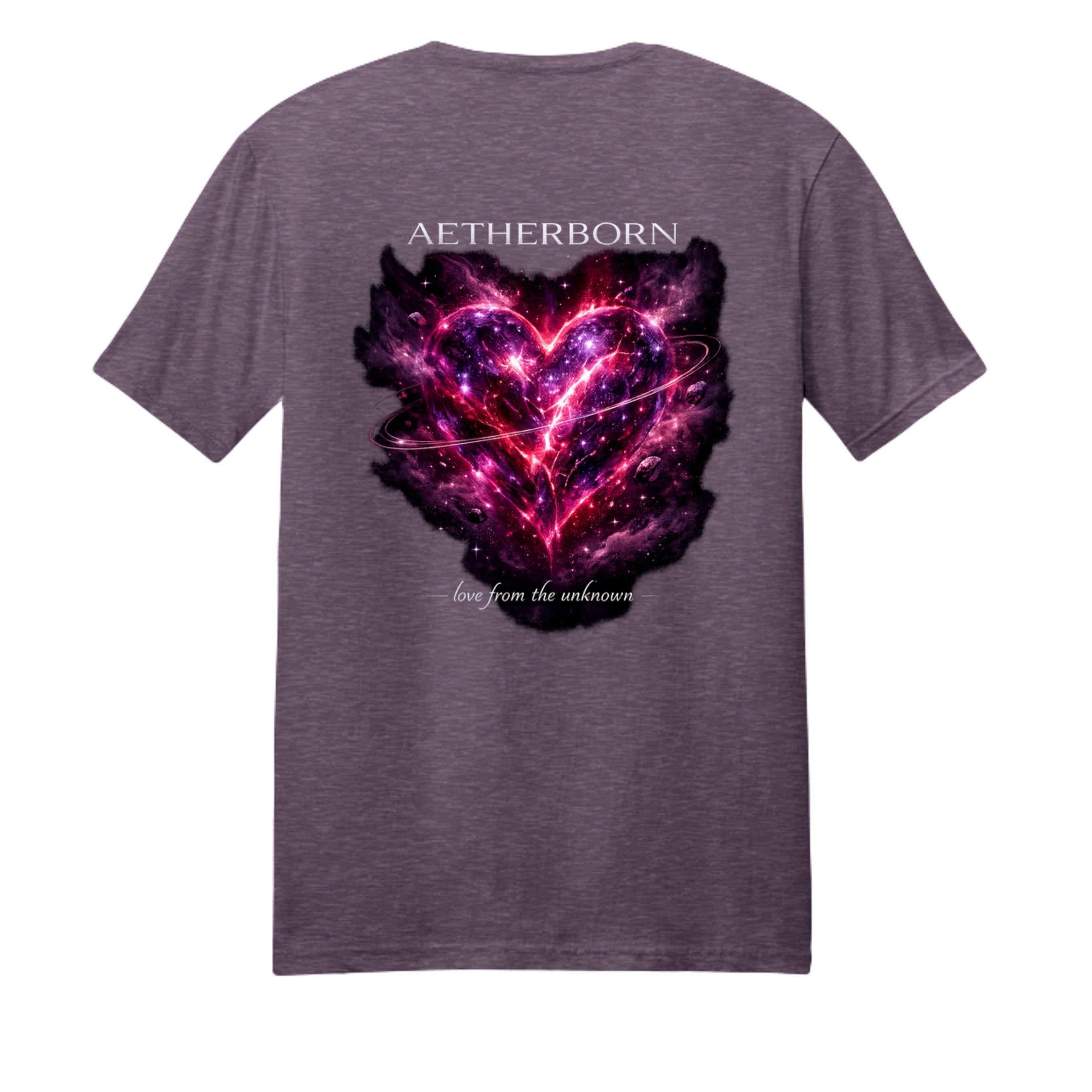 Heathered Eggplant - DM108 - BACK