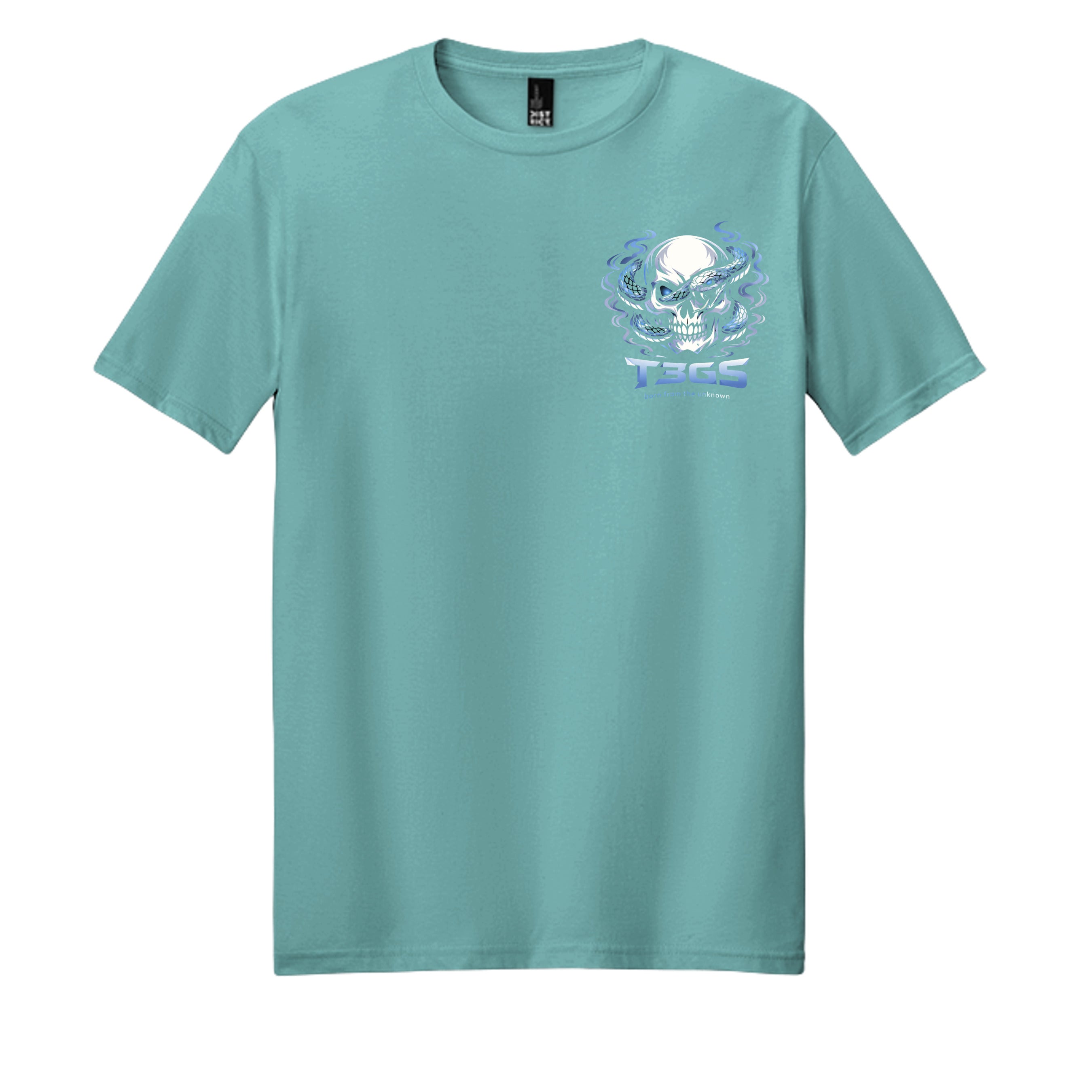 Heathered Eucalyptus Blue - DM108 - FRONT