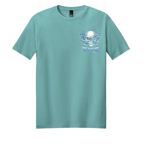 Heathered Eucalyptus Blue - DM108 - FRONT