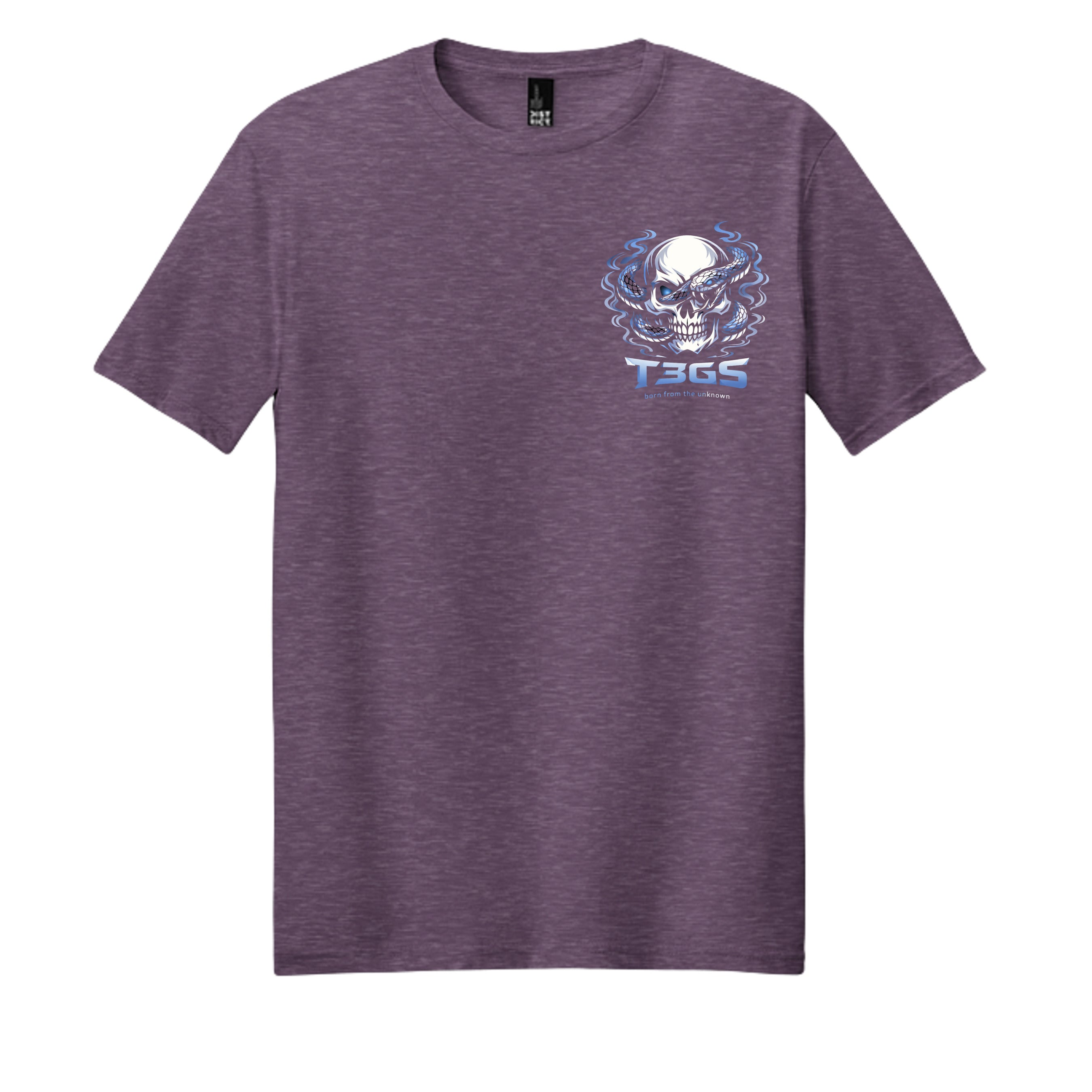 Heathered Eggplant - DM108 - FRONT