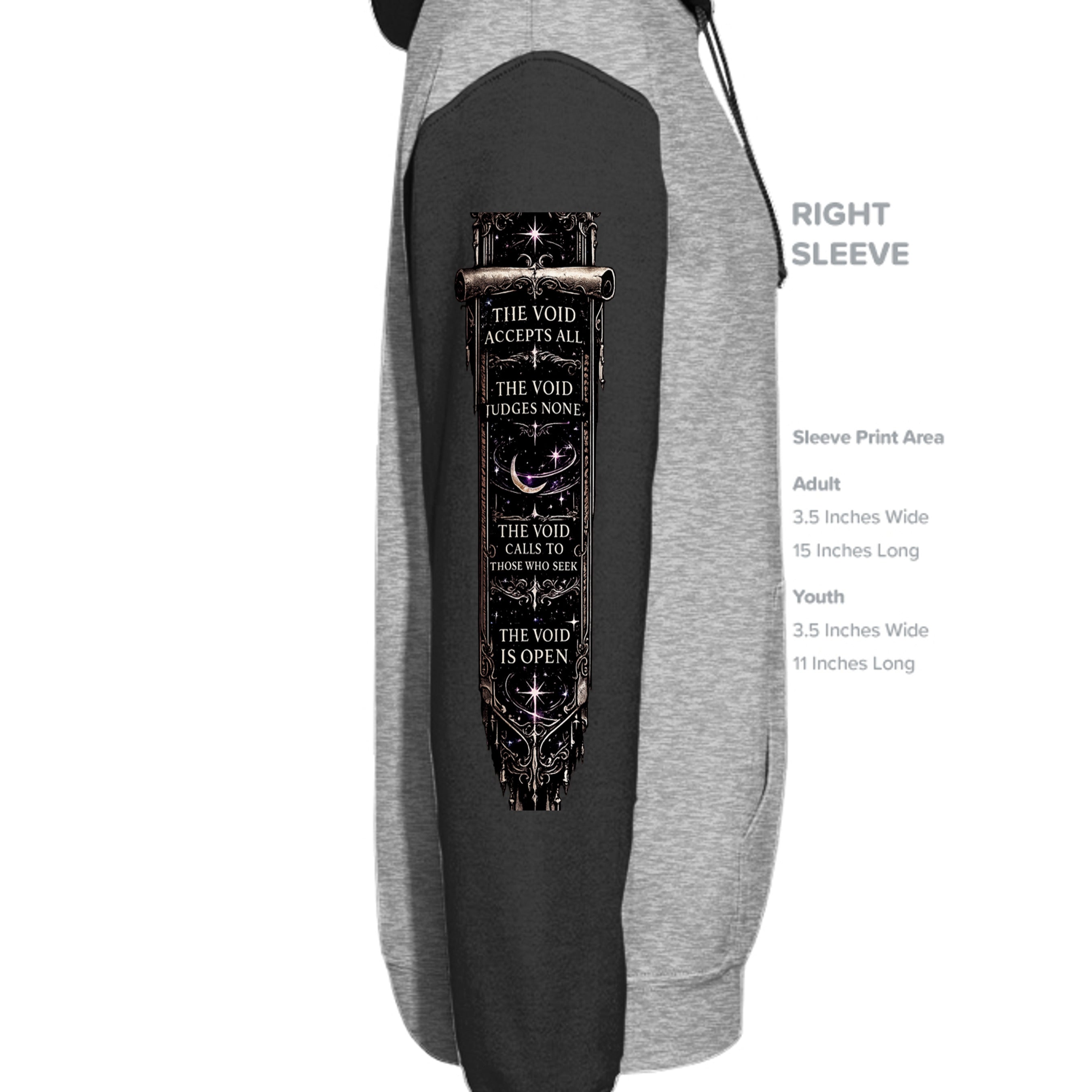 Grey Heather/ Black - IND4000 - SLEEVE_RIGHT
